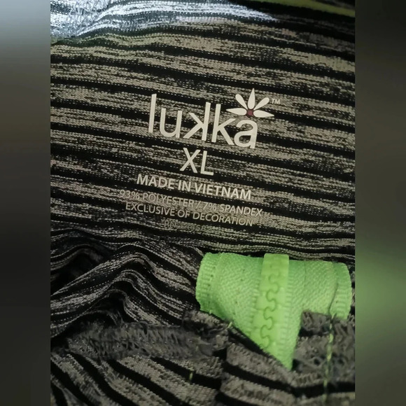 Lukka XL Women’s Track Jacket‎ Full Zip Hooded Athletic Performance - Picture 4 of 4